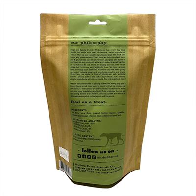 Back of bag of treats by Allgood Pet Supplies