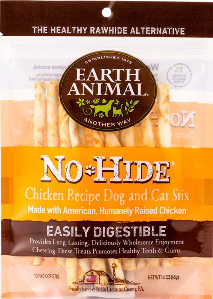 Front of chicken sticks bag by Allgood Pet Supplies