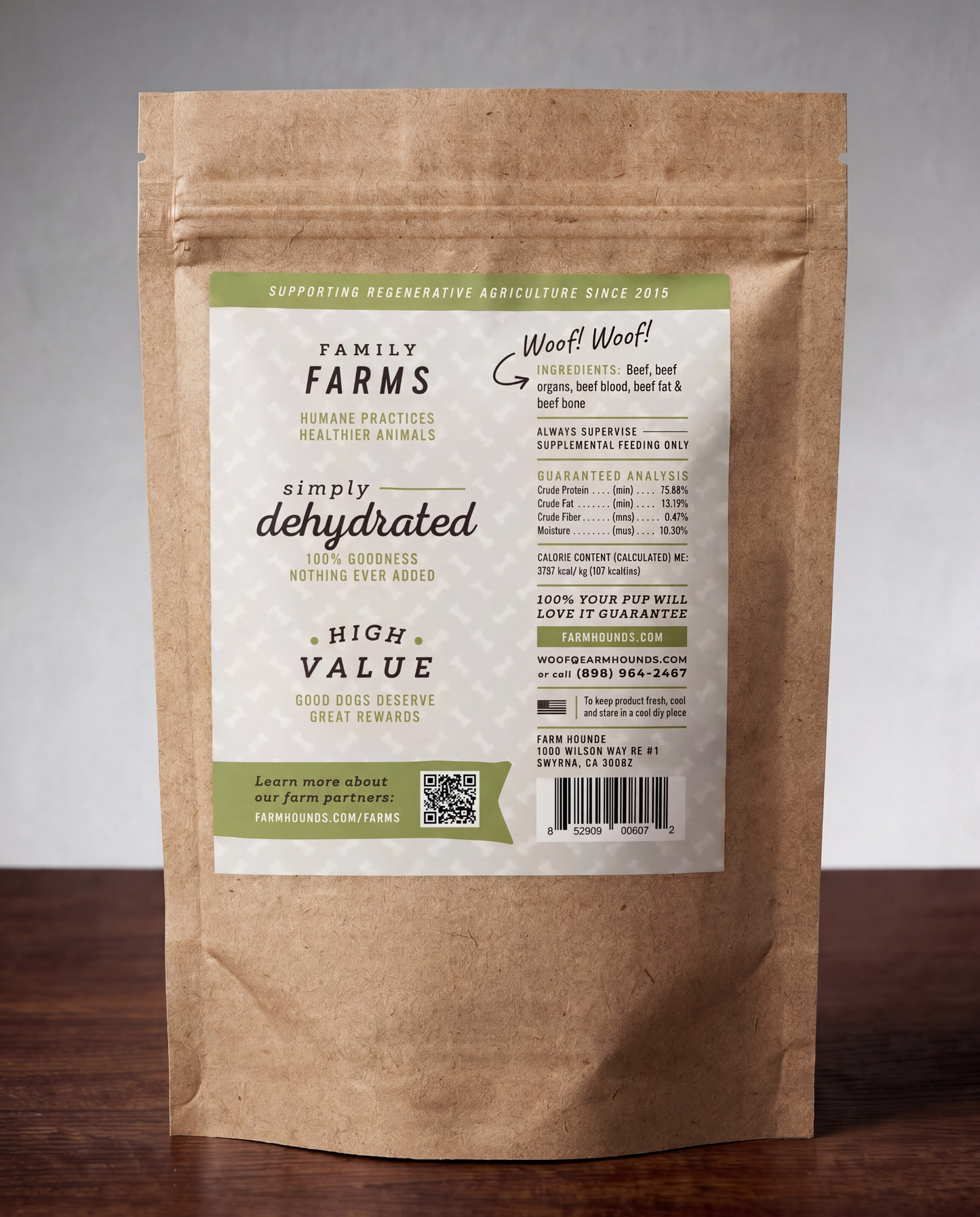 Single-Ingredient Beef Training Dog Treats