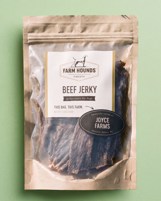 Single-Ingredient Beef Jerky Dog Treats