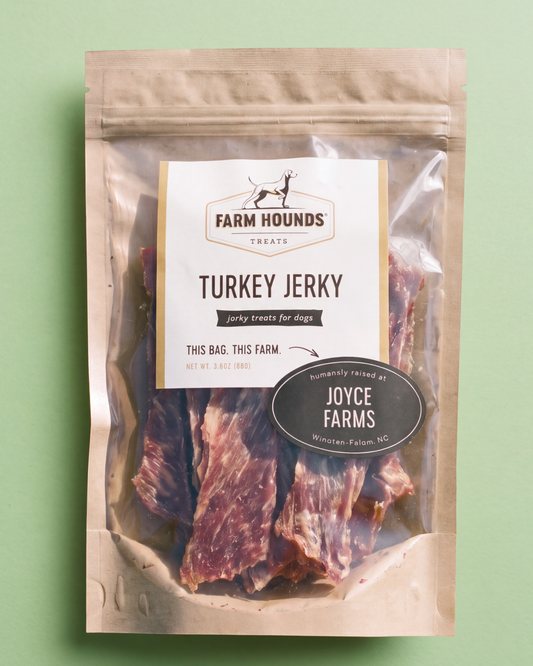 Single-Ingredient Dehydrated Turkey Jerky
