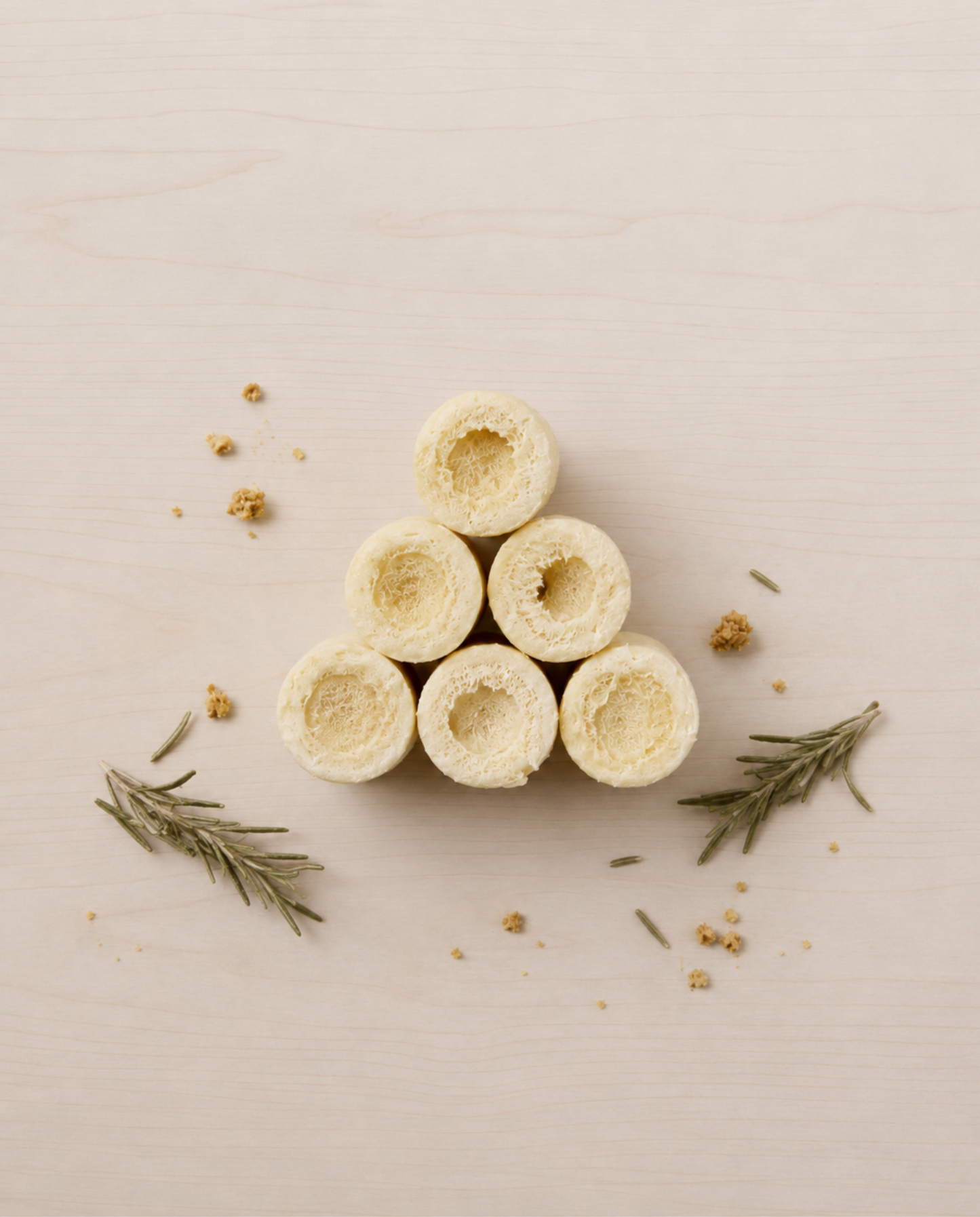 Allgood beef tails on a beige background