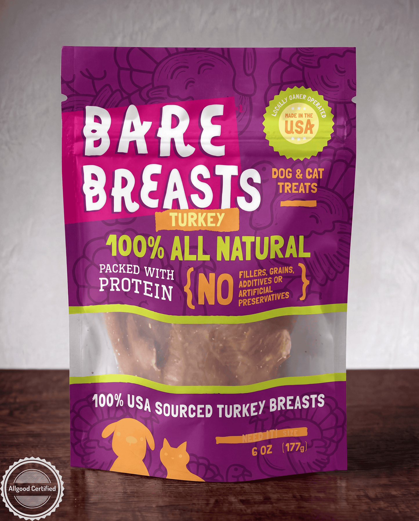 Dehydrated Turkey Breast Treats
