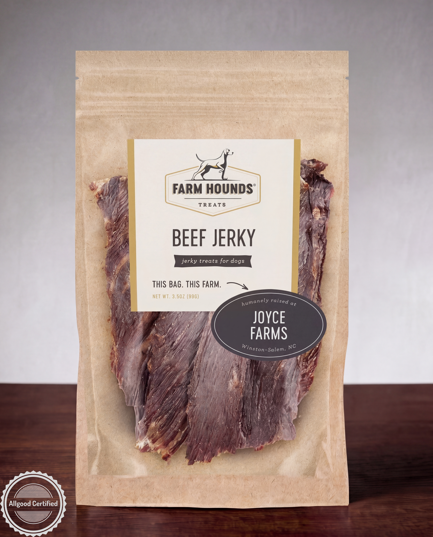 Single-Ingredient Beef Jerky Dog Treats
