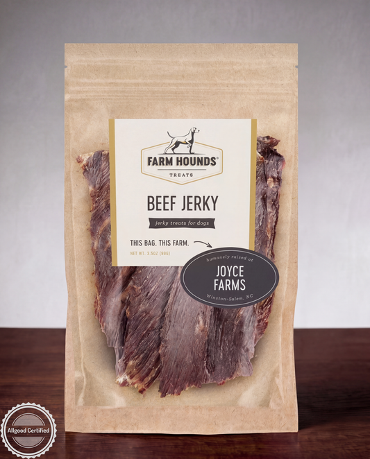 Single-Ingredient Beef Jerky Dog Treats