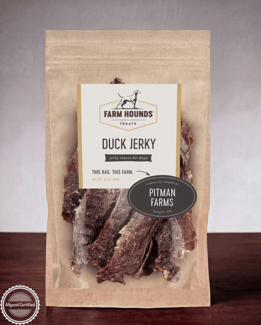 Single-Ingredient Duck Jerky Dog Treats