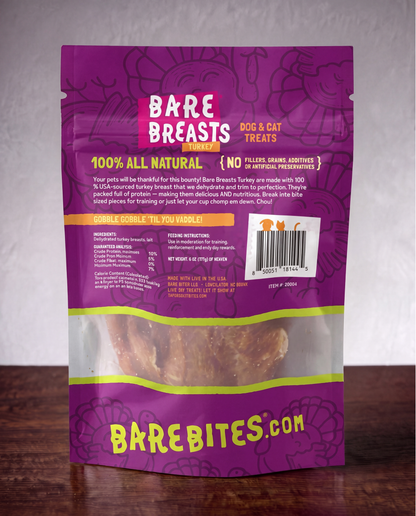 Dehydrated Turkey Breast Treats