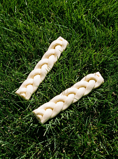 Beef Cheek Braided Dog Chew