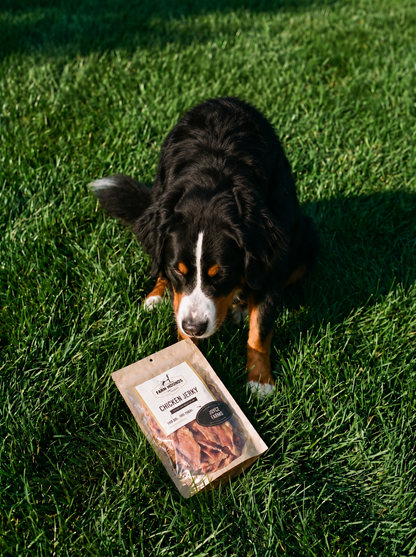 Single-Ingredient Chicken Jerky Dog Treats