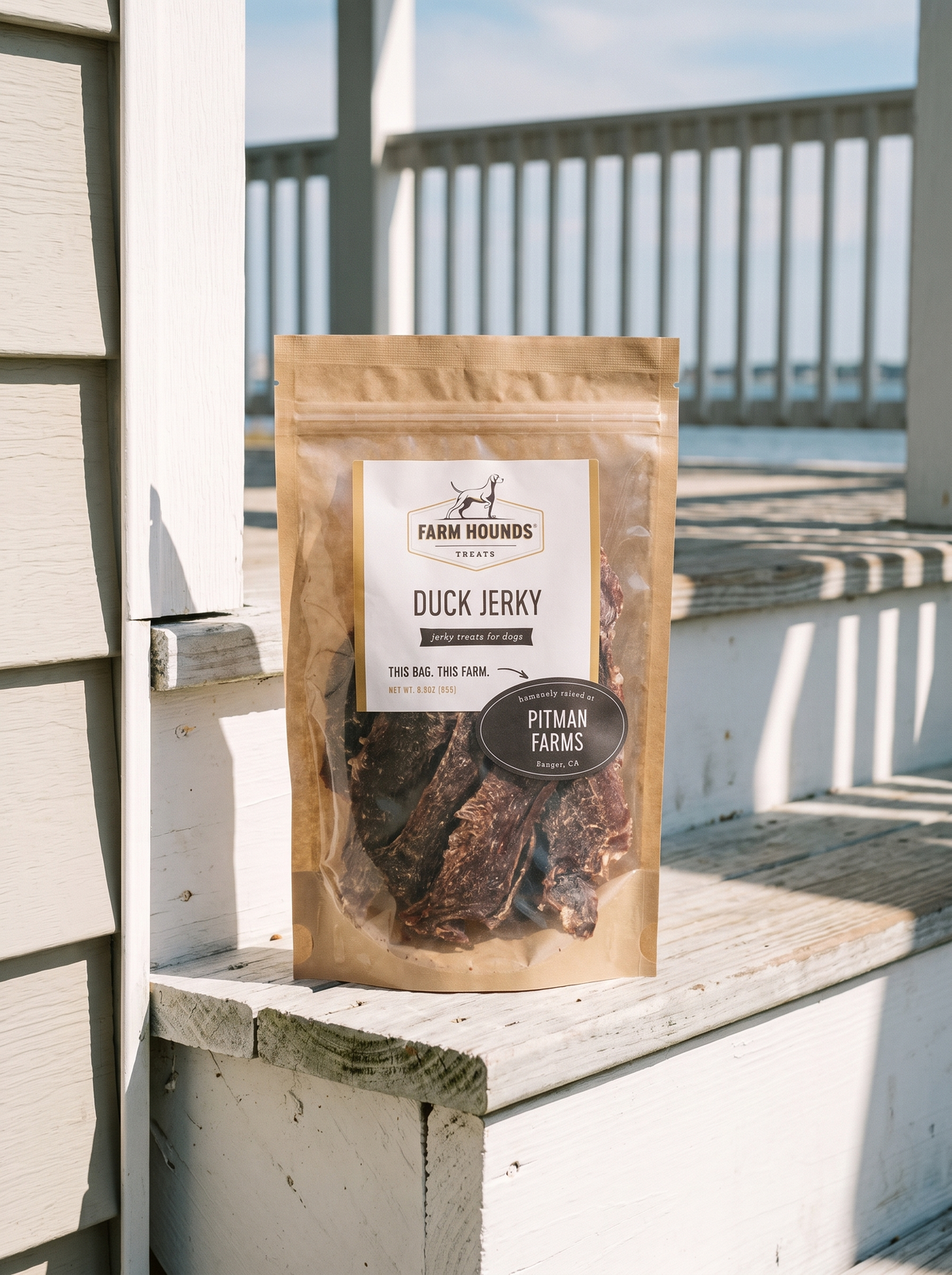 Single-Ingredient Duck Jerky Dog Treats