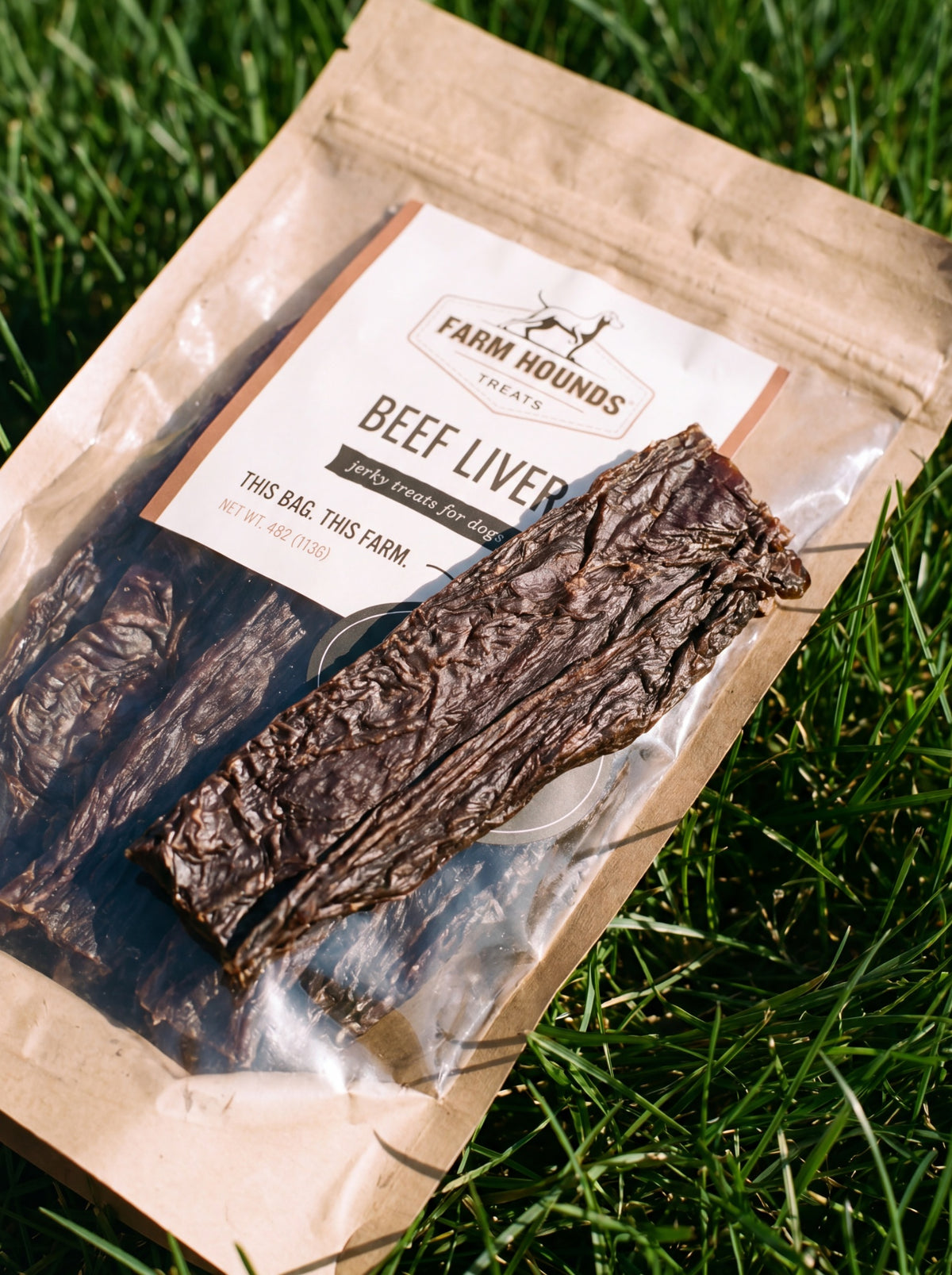 Single-Ingredient Beef Liver Dog Treats