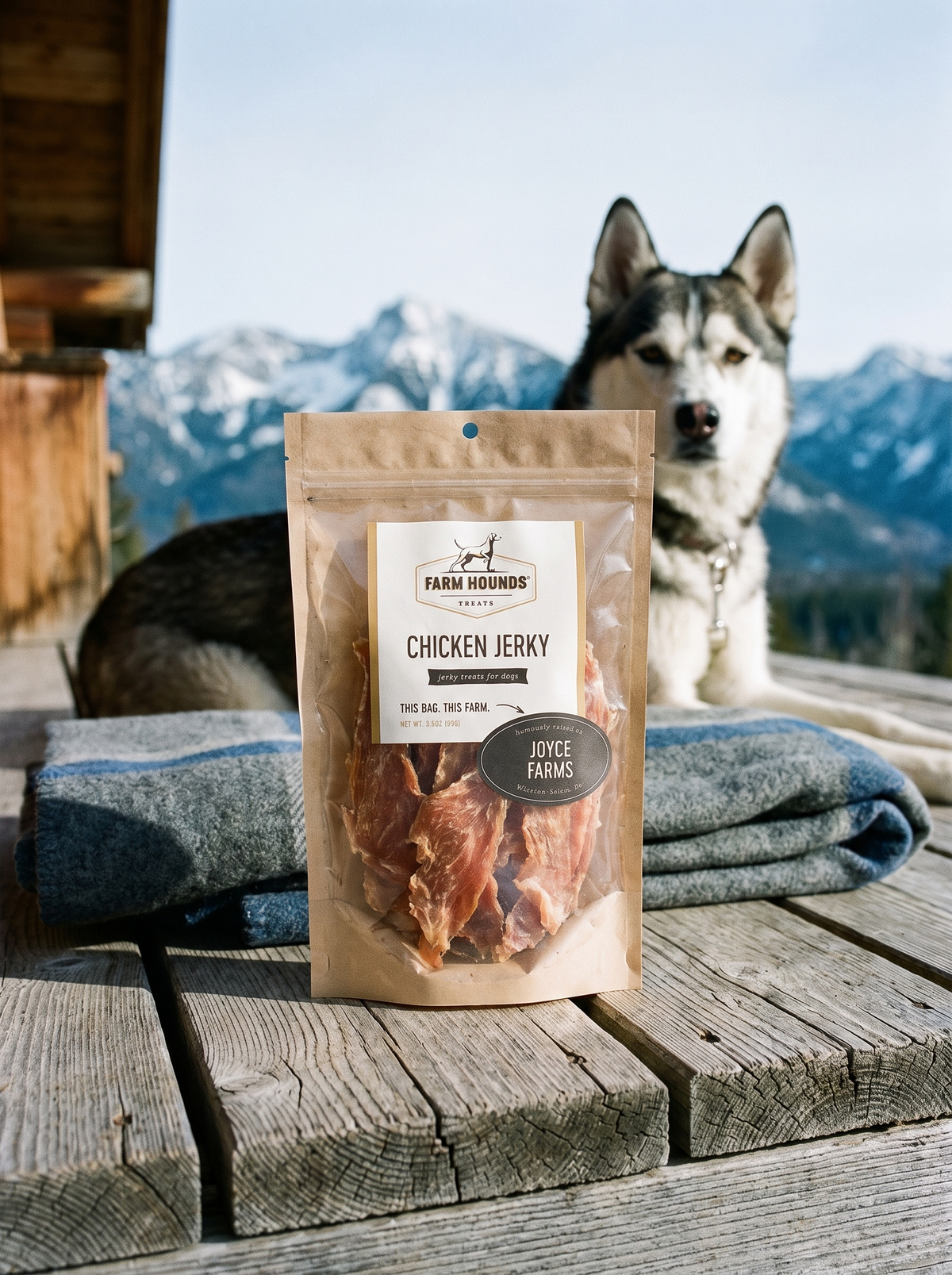 Single-Ingredient Chicken Jerky Dog Treats