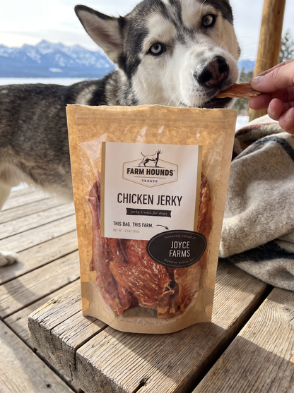 Single-Ingredient Chicken Jerky Dog Treats