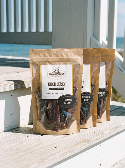 Single-Ingredient Duck Jerky Dog Treats