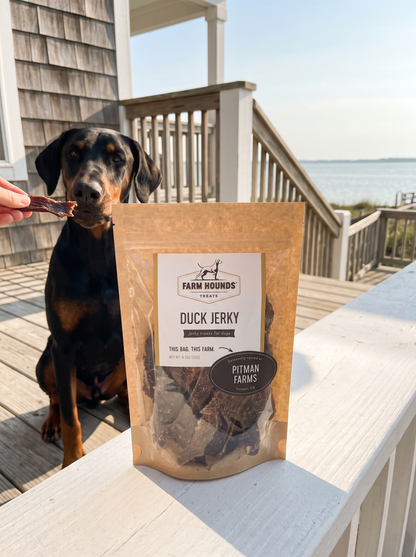 Single-Ingredient Duck Jerky Dog Treats