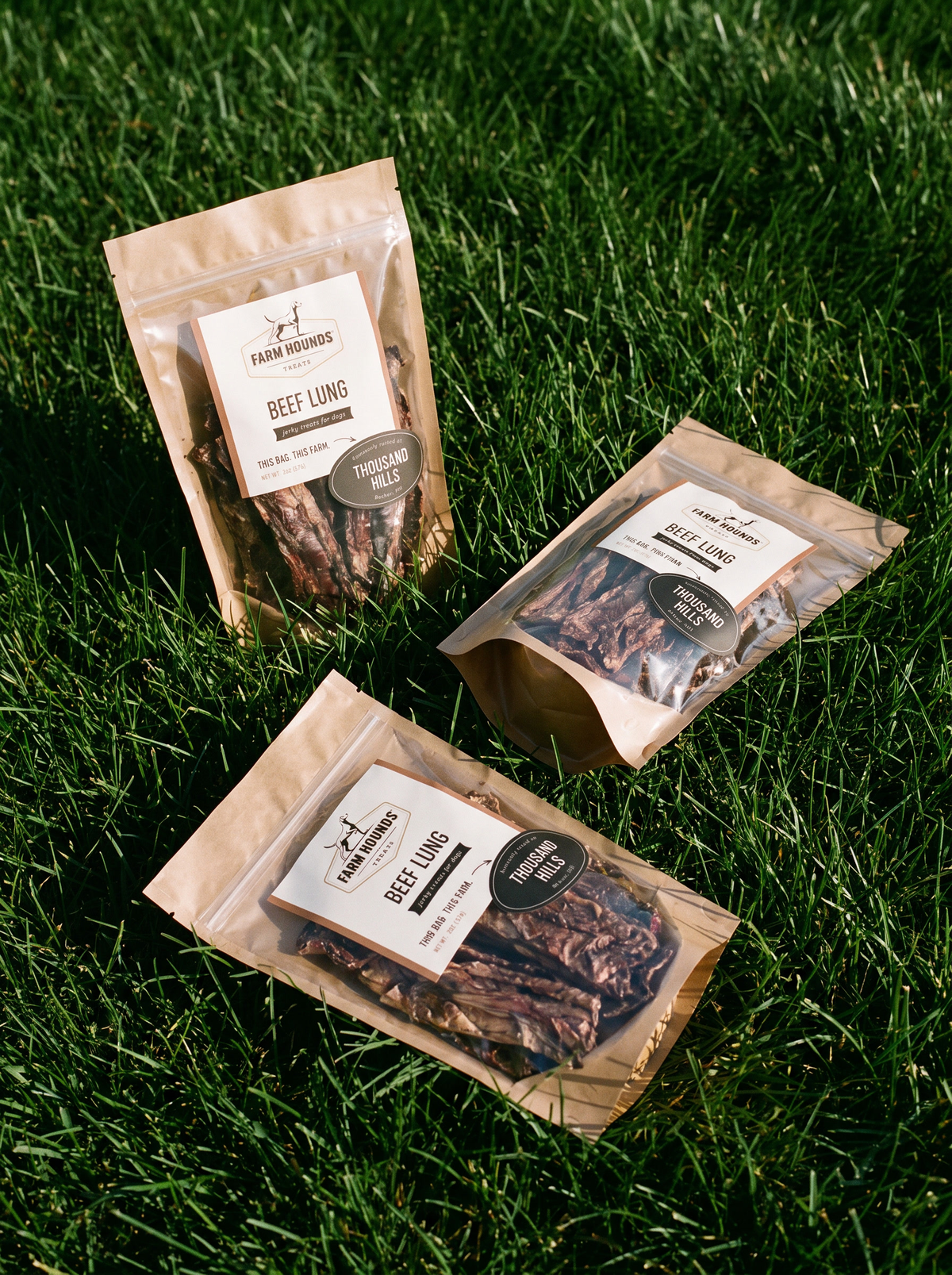 Single-Ingredient Beef Lung Dog Treats