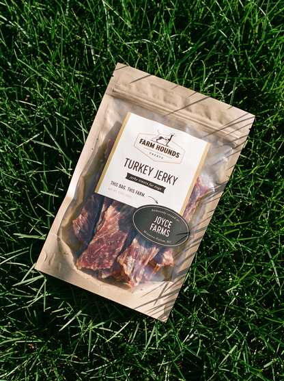 Single-Ingredient Dehydrated Turkey Jerky