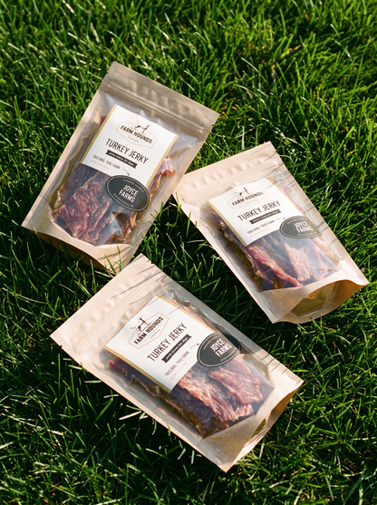 Single-Ingredient Dehydrated Turkey Jerky