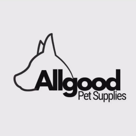 Allgood Pet Supplies logo as the thumbnail for a product video.