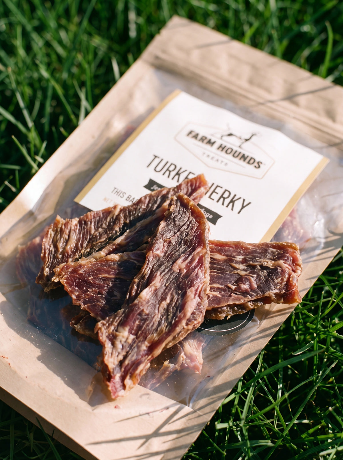 Single-Ingredient Dehydrated Turkey Jerky